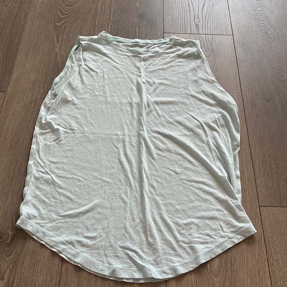 lululemon athletica Light Blue Tank Top